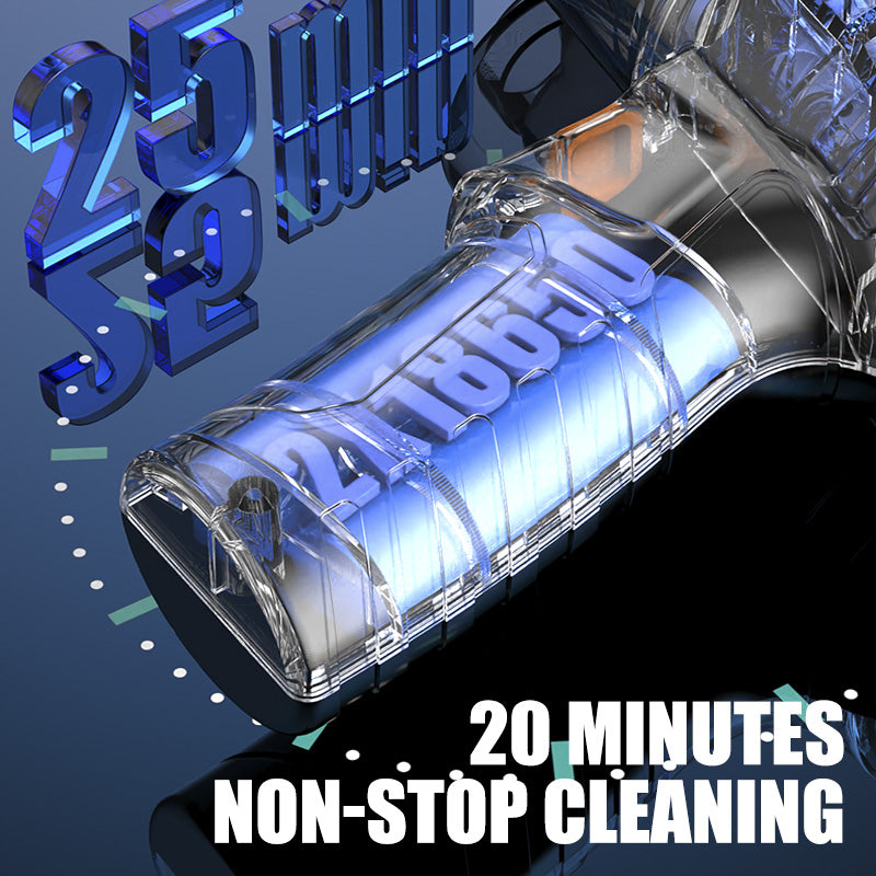 BowLift | Portable wireless handheld vacuum cleaner, cyclone suction cordless vacuum cleaner, rechargeable vacuum cleaner with strong suction power suitable for cars/offices/homes