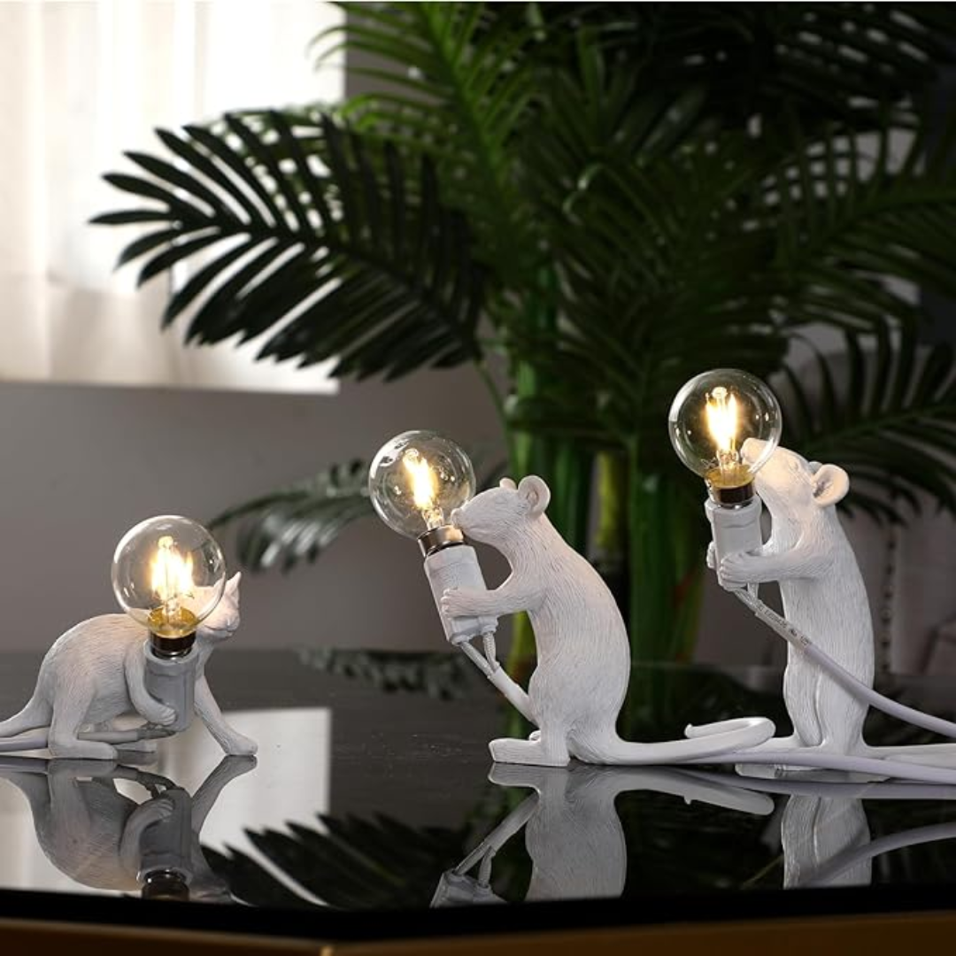 BowLift | Modern Mouse LED Table Lamp