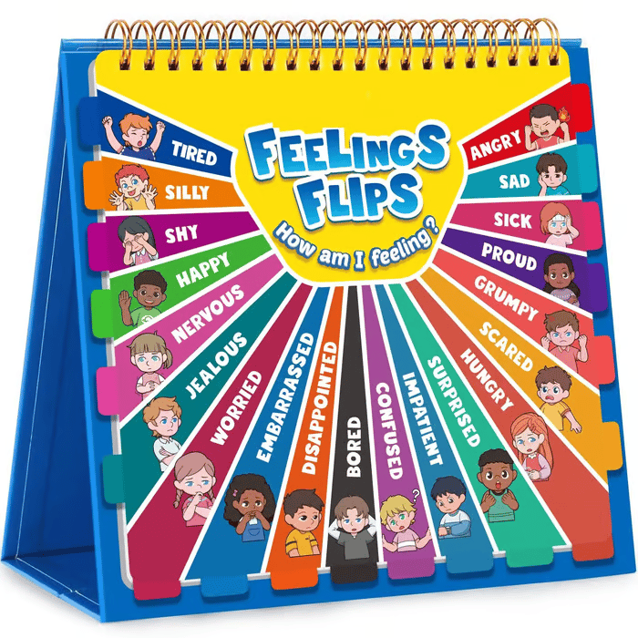BowLift | Children's Feelings and Emotions Book – A Fun Flipbook for Emotional Awareness!
