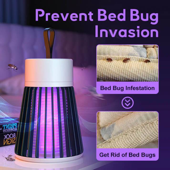 BowLift | USB rechargeable mosquito and fly trap lamp