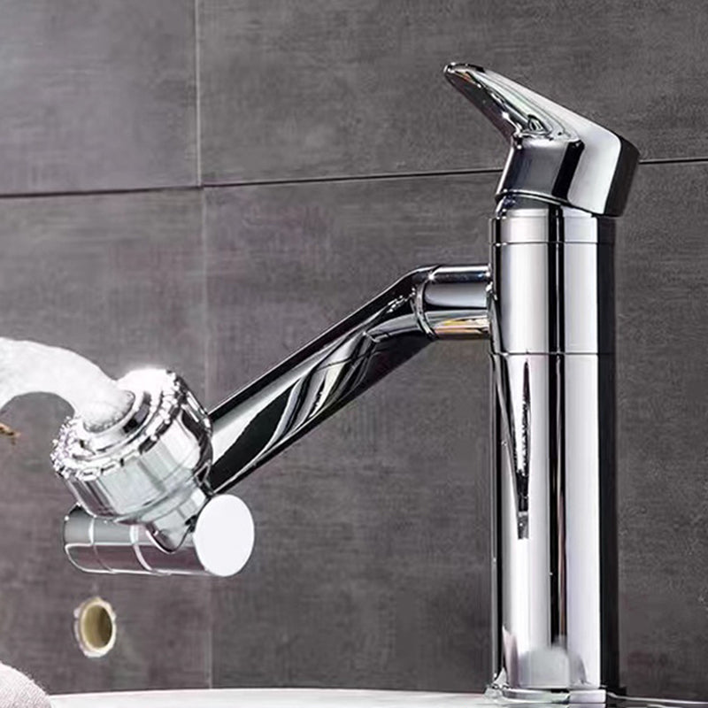 BowLift | Modern Copper Low Arc Centerset Faucets Bathroom Sink Faucet