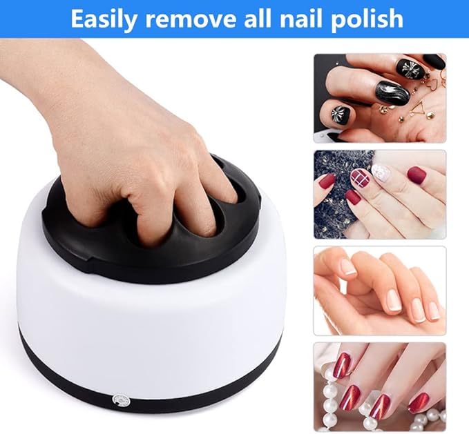 BowLift | Gel Nail Polish Remover | Electric Steamer | Quick & Safe Acetone Dissolver | Salon Results at Home