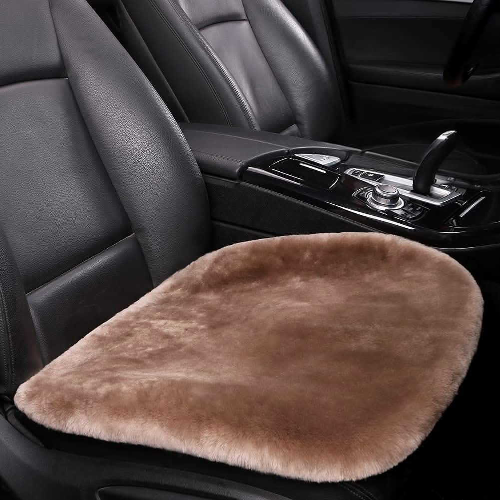 BowLift | Sheepskin Seat Cushion – Warm Wool Car & Home Pad