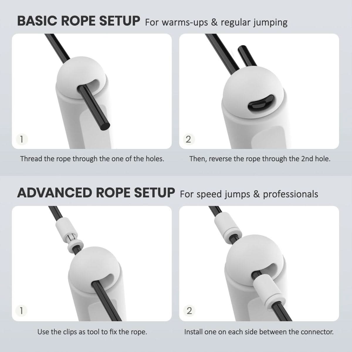 BowLift | Digital skipping rope with calorie counter & target reminder