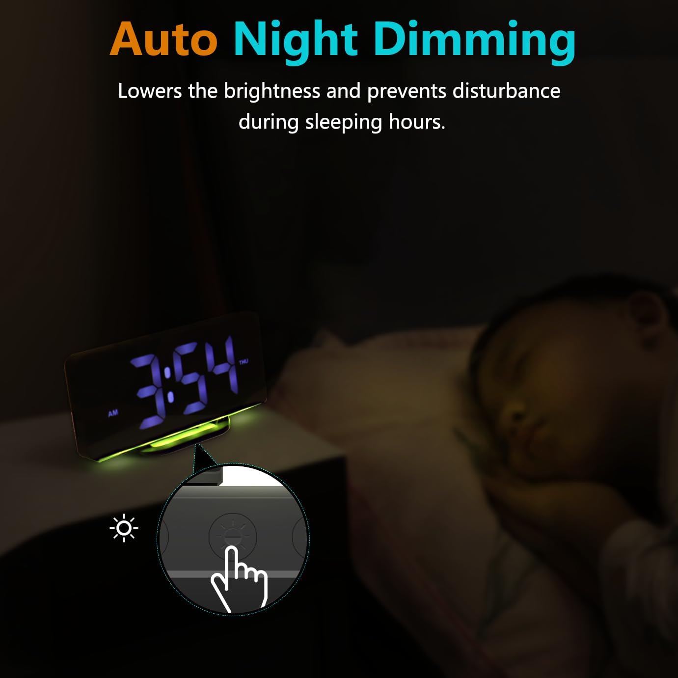 BowLift | 11.5-Inch Digital Calendar Day Clock with 19 Reminders – Claryon