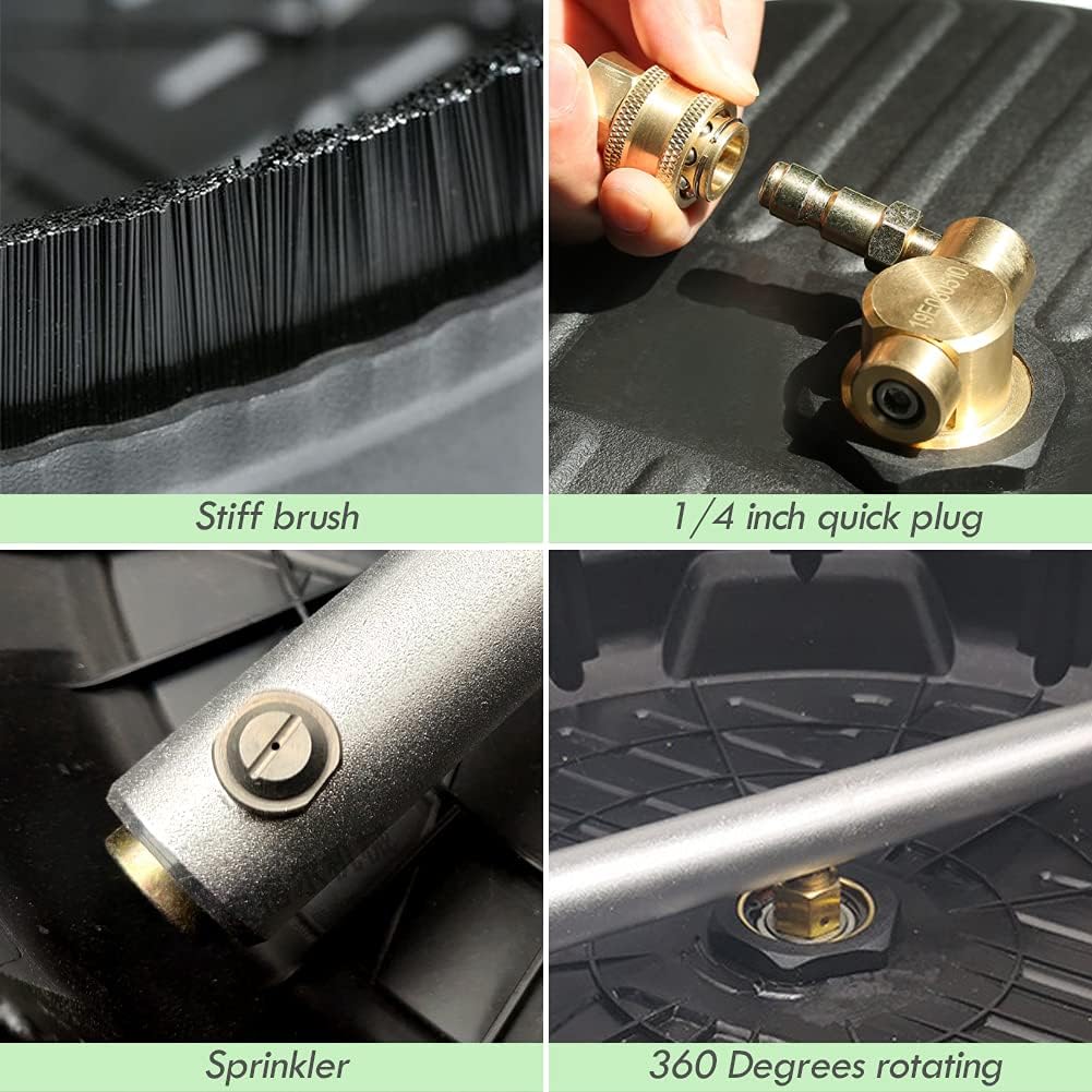 15 INCH SURFACE CLEANER PRESSURE WASHER - EASY INSTANT SETUP Bowlift