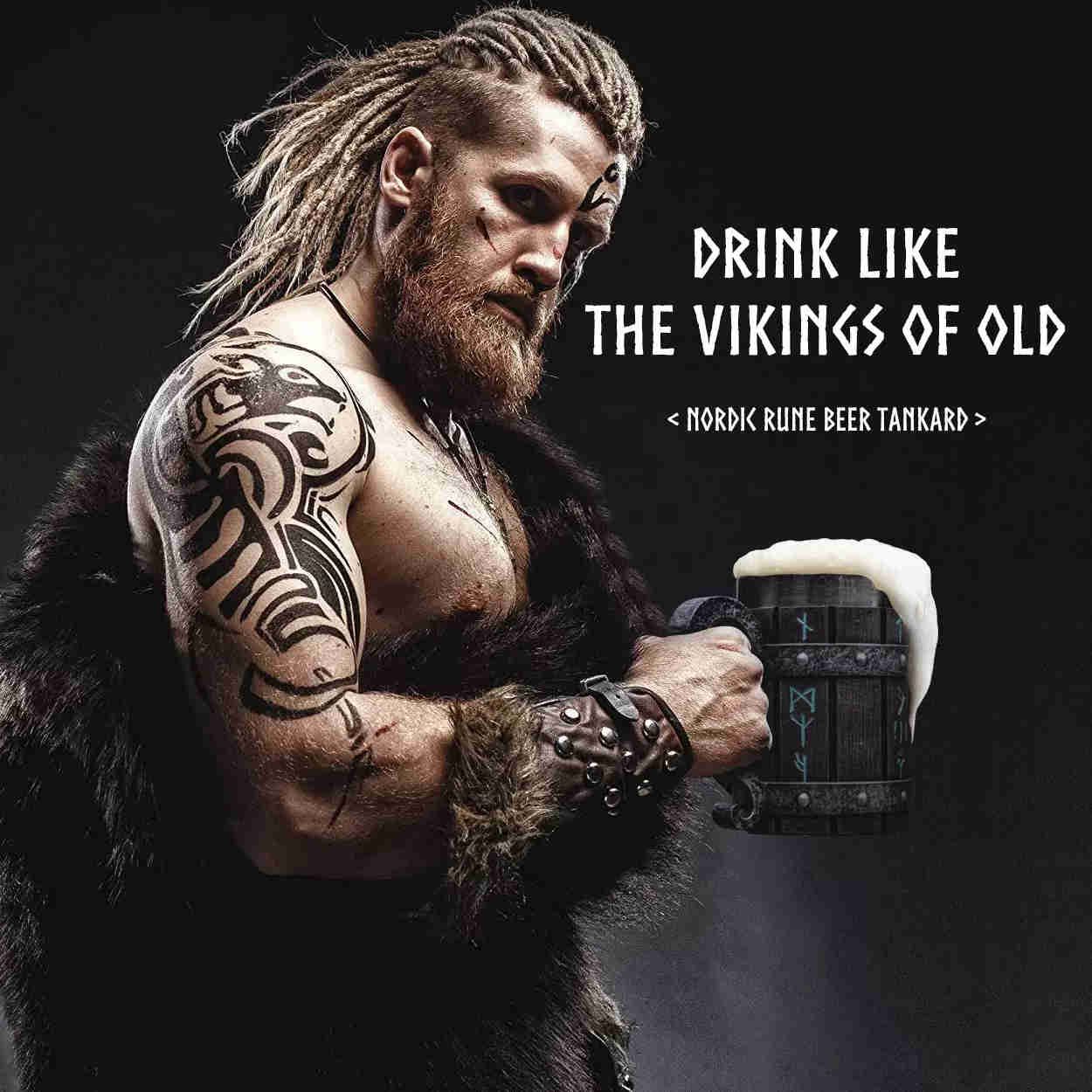 BowLift | Viking Barrel Mug(Large:550ml)