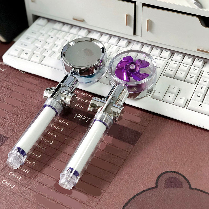 BowLift | Plastic Hand Shower Standard Round Spray Nozzle with Swivel Attachment