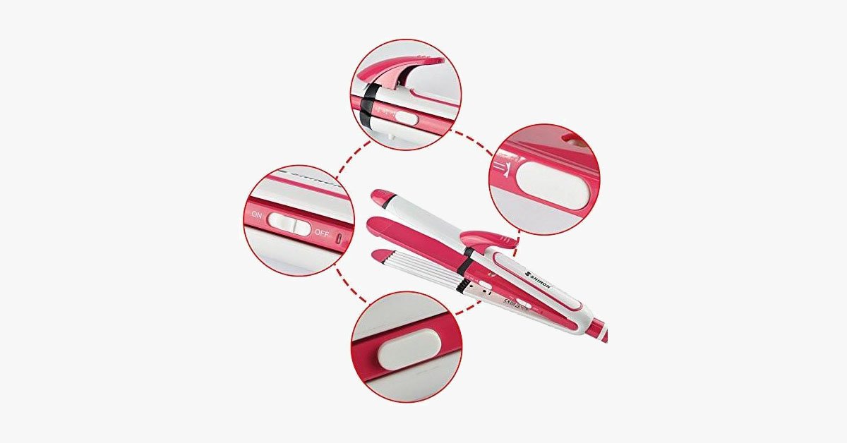 BowLift | 3-in-1 Ceramic Iron – Style your hair as you wish