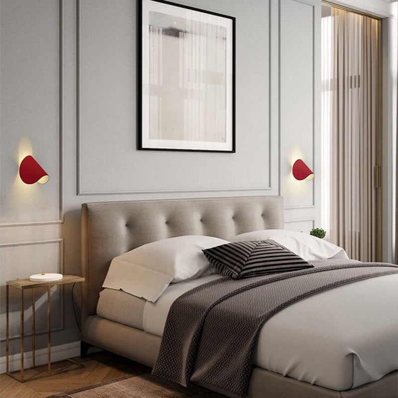 BowLift | Eveline Modern Geometric LED 4 Color Wall Light Indoor/Outdoor Metal