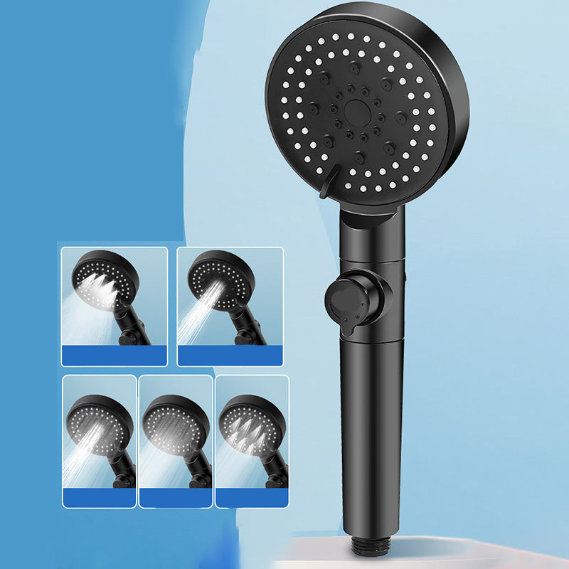 BowLift | Round Handheld Shower Head Plastic Adjustable Spray Pattern Shower Head for Home