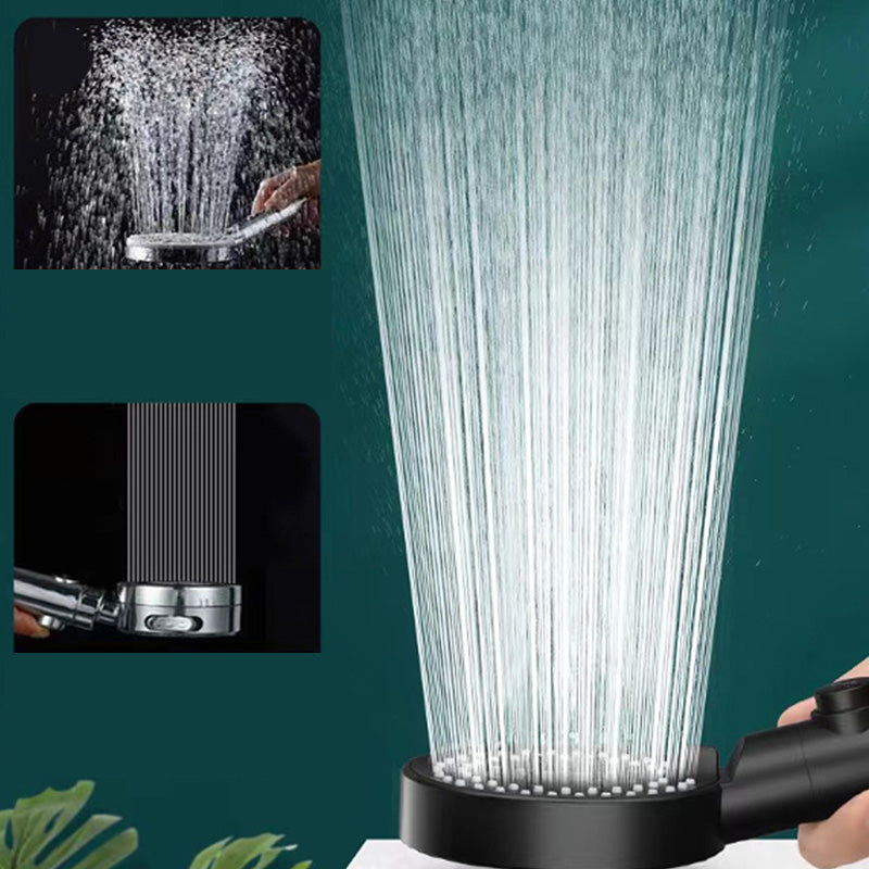 BowLift | Round Handheld Shower Head Plastic Adjustable Spray Pattern Shower Head for Home