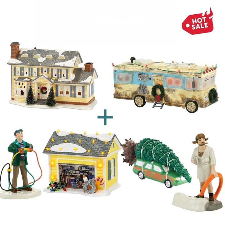 BowLift | National Lampoon’s Christmas Vacation-Inspired Ceramic Village