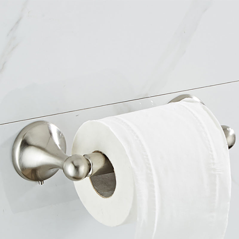 BowLift | Metal Bathroom Set Traditional Style Nickel Bathroom Accessories Set