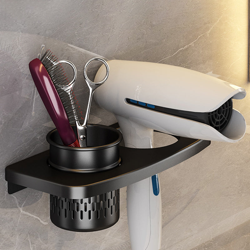 BowLift | Modern black metal bath hardware set towel bar bathroom hardware set