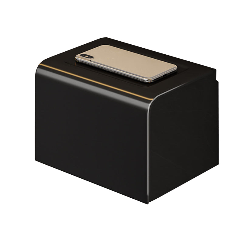 BowLift | Modern black metal bath hardware set towel bar bathroom hardware set