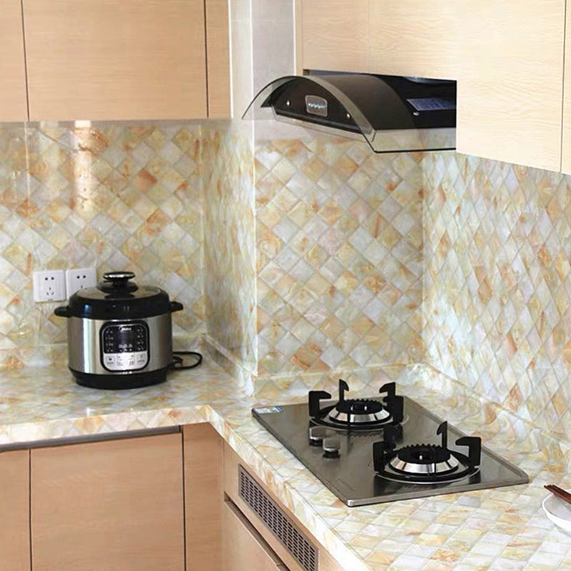 BowLift | Rectangular Peel & Stick Mosaic Tile Modern PVC Peel & Stick Field Tile