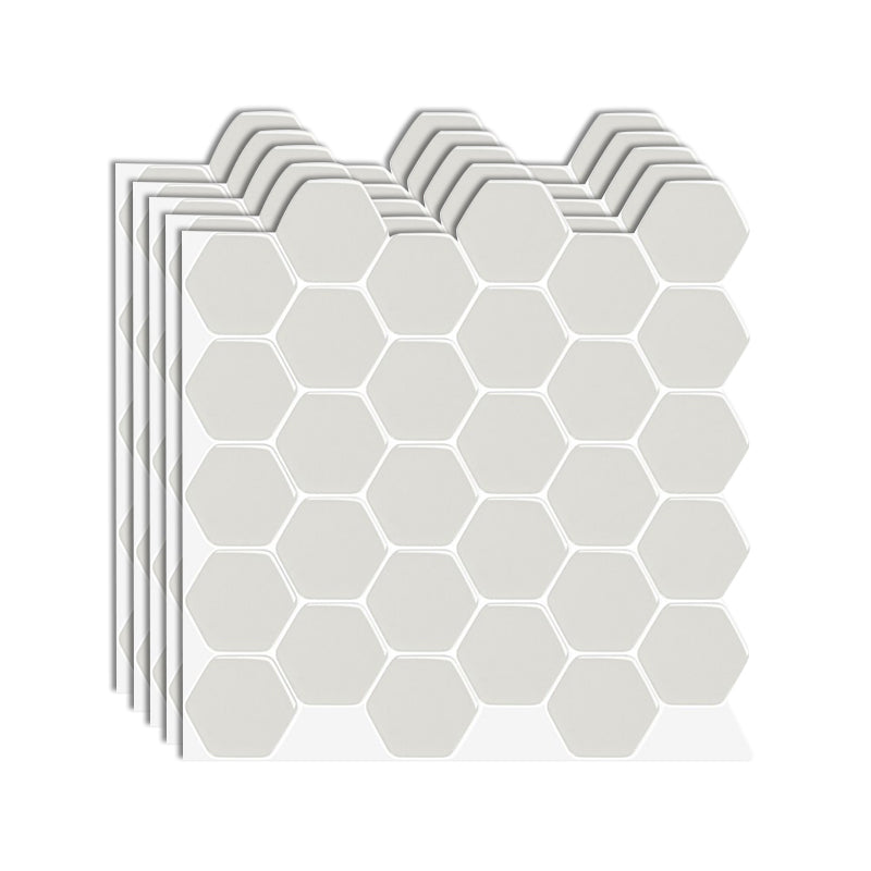 BowLift | Hexagon Wall Tile Fat Resistant Steel and Kitchen Paper Wallpaper