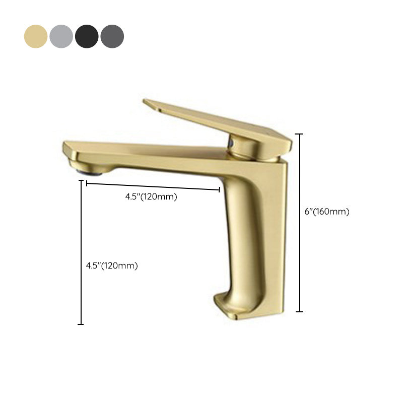 BowLift | Glam Copper Vessel Faucet Lever Handles Low Arc Vessel Faucet for Bathroom