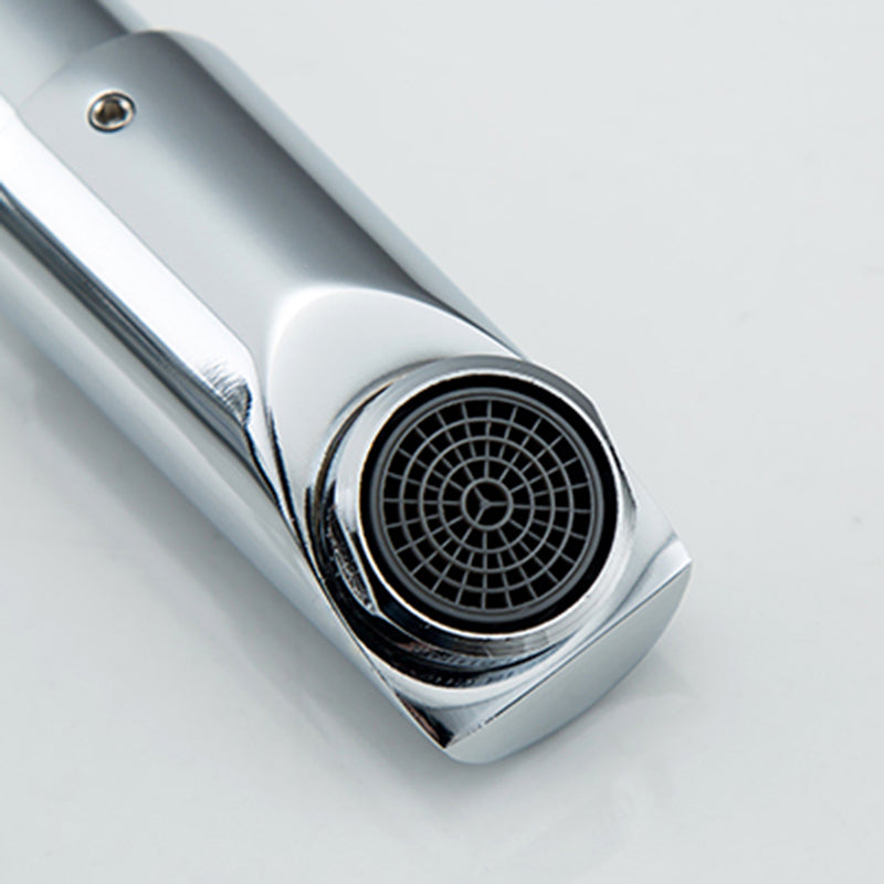 BowLift | 2-Handle Modern Vessel Sink Faucet Three-Way Bathroom Faucet