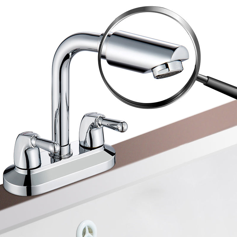 BowLift | 2-Handle Modern Vessel Sink Faucet Three-Way Bathroom Faucet