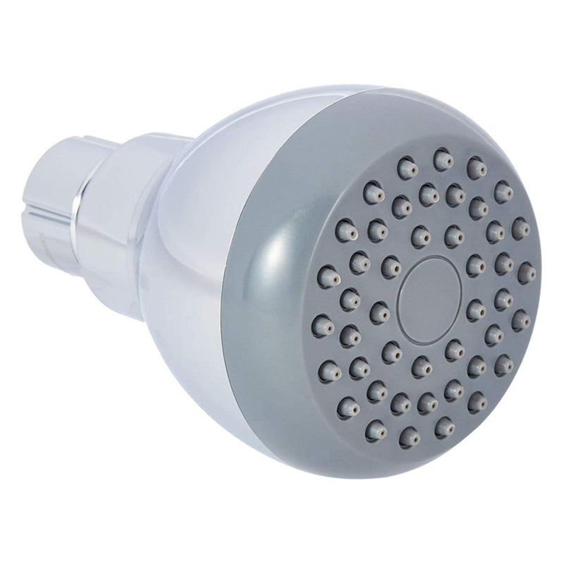 BowLift | Silver Round Shower Head Standard Spray Pattern Wall Mounted Shower Head