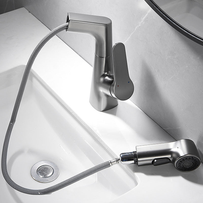 BowLift | Extendable Vessel Water Tap Modern Sink Faucet with a Lever Handle