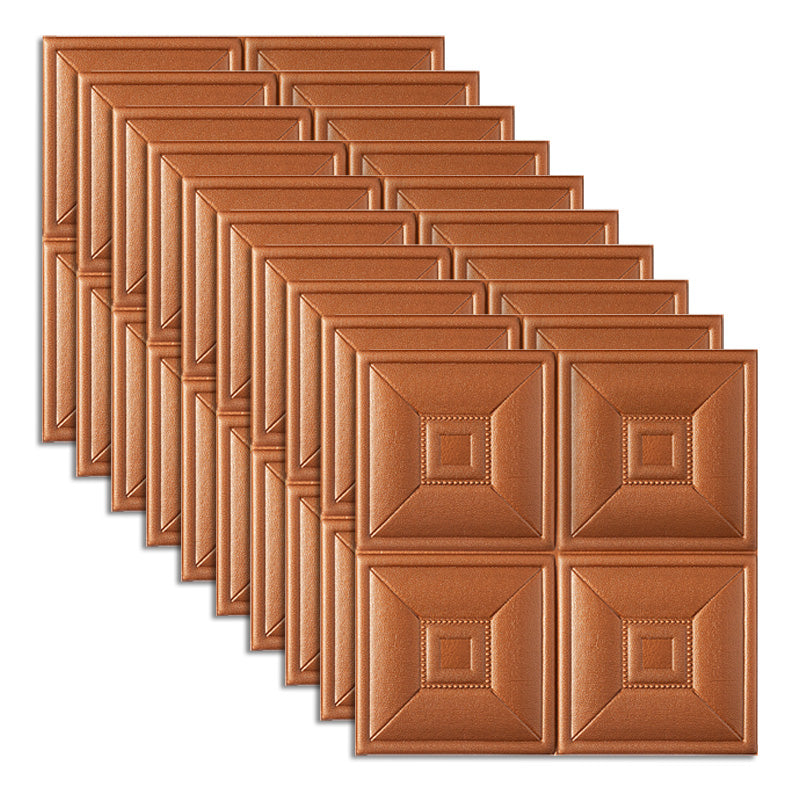 BowLift | Glam Style Foam Water-Resistant Wall Cladding Living Room 3D Embossing Wall Cladding