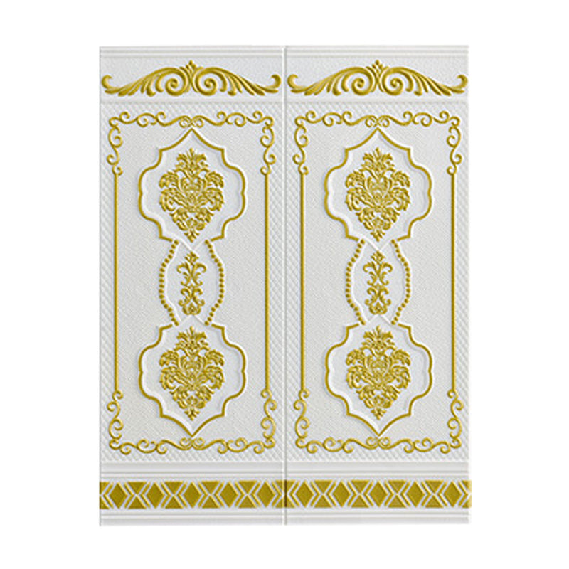 BowLift | 3D embossed wall panel Glam style waterproof wall panel for the living room