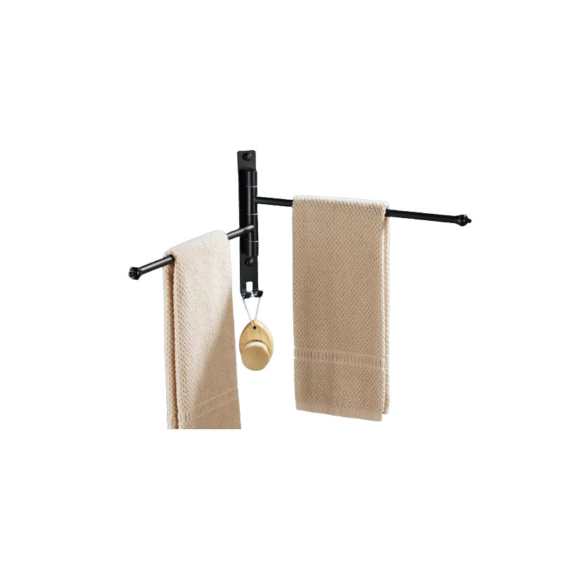 BowLift | 2-piece towel bar made of stainless steel Modern 13.6" B bathroom accessory set