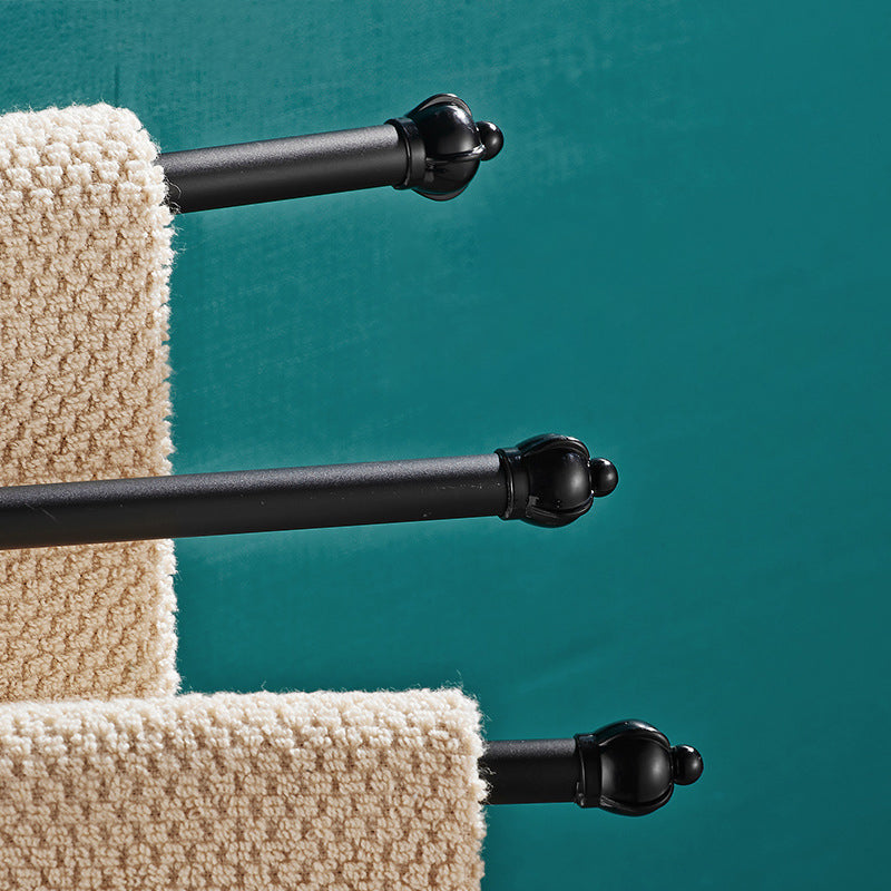 BowLift | 2-piece towel bar made of stainless steel Modern 13.6" B bathroom accessory set