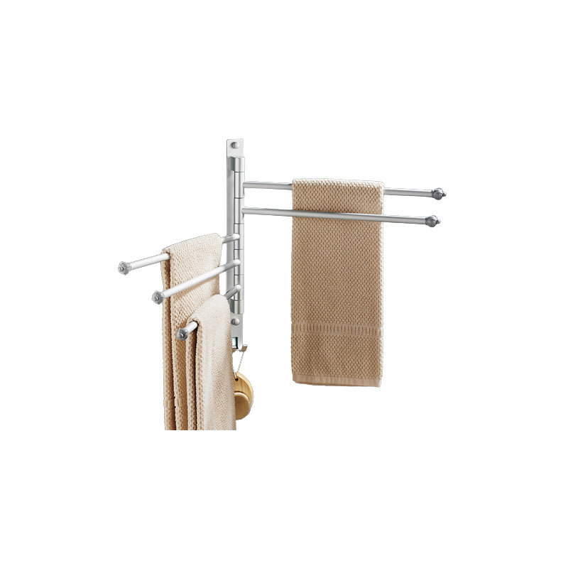 BowLift | 2-piece towel bar made of stainless steel Modern 13.6" B bathroom accessory set