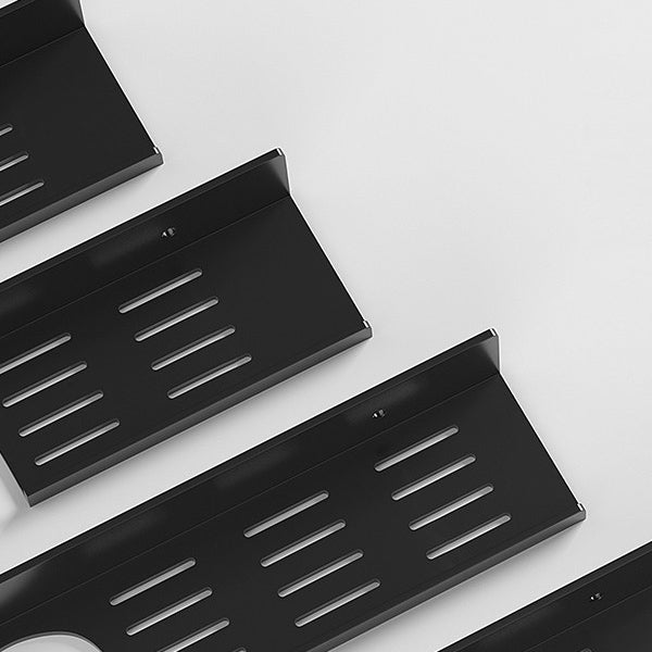 BowLift | 2-piece modern bathroom hardware set bathroom shelf made of aluminum