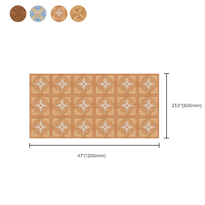 BowLift | Fancy PVC Vinyl Flooring Peel and Stick Geometrically Printed Vinyl Plank Flooring