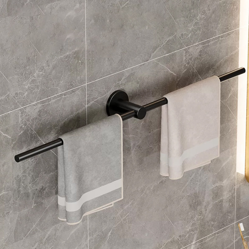 BowLift | 2-piece modern bathroom accessory set towel bar made of stainless steel