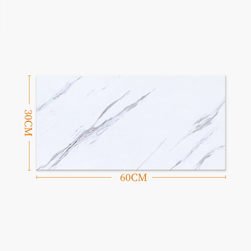 BowLift | Modern Splash Guard Wallpaper Marble Print Self-Adhesive Splash Guard Tile for Bathroom