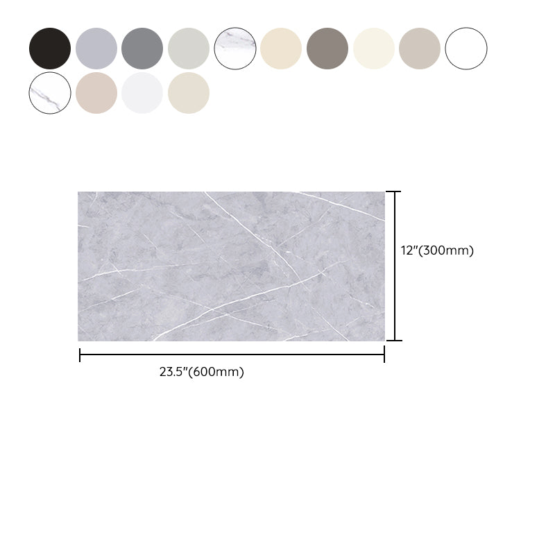 BowLift | Modern Splash Guard Wallpaper Marble Print Self-Adhesive Splash Guard Tile for Bathroom