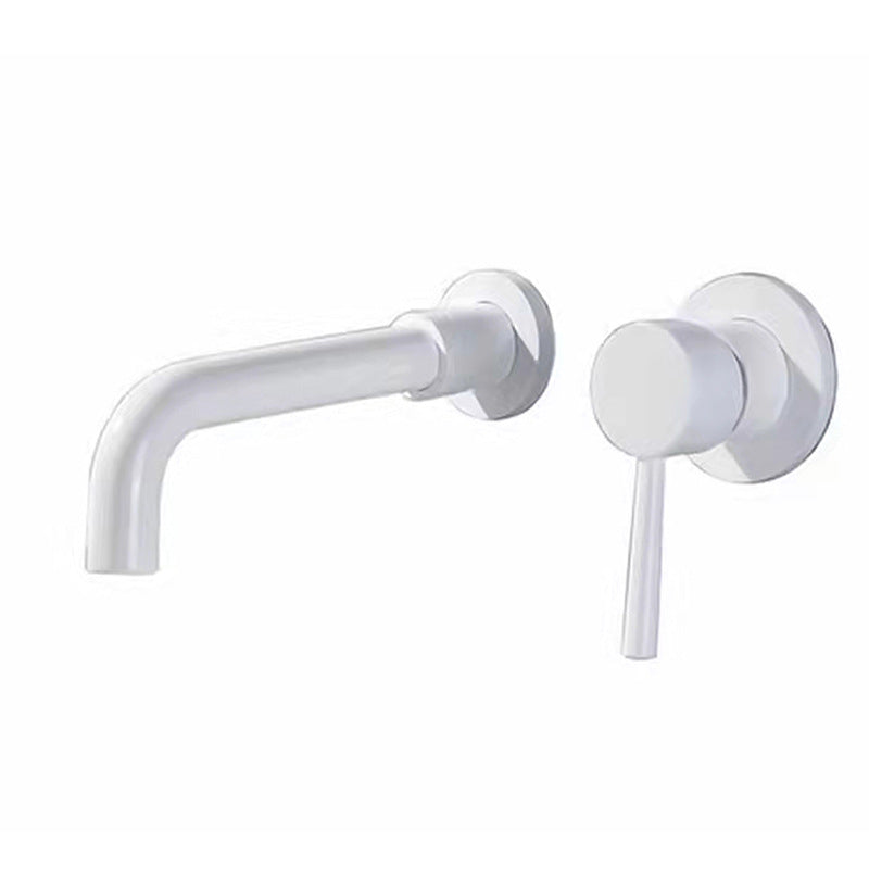 BowLift | Industrial Wall-Mounted Bathroom Faucet 2-Hole Swivel Spout Basin Faucet