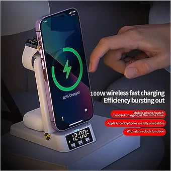 BowLift | 4-in-1 Wireless Phone Stand with Charging