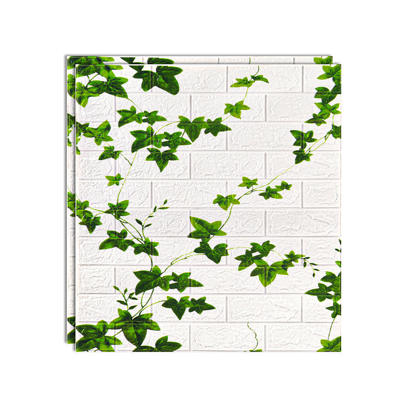 BowLift | Farmhouse Beadboard PVC Wall Access Panel Peel and Stick Wall Tile Set of 2