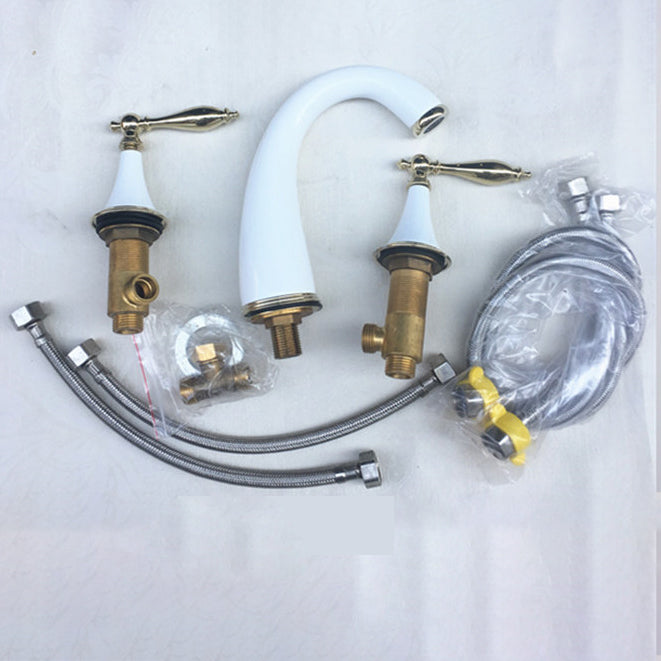 BowLift | Glam Style Faucet Widely used sink faucet with 2 handles and 3 holes