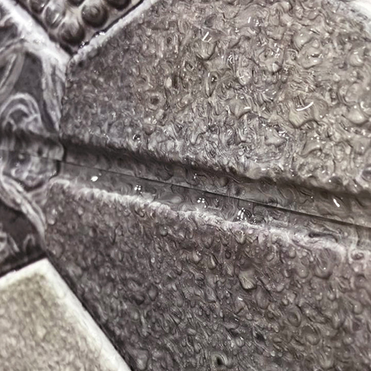 BowLift | Hexagonal Tile - Peel & Stick Plastic Stain Resistant Peel and Stick Mosaic Tile 5-Pack