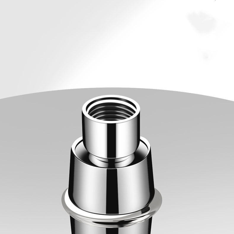 BowLift | Round Fixed Shower Head High Flow Aerated Wall Mount Shower Head