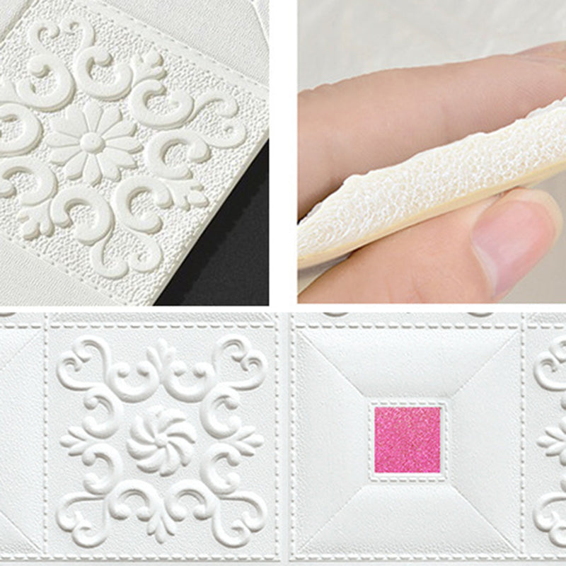 BowLift | Modern wall covering foam 3D embossed peel and stick wall panel