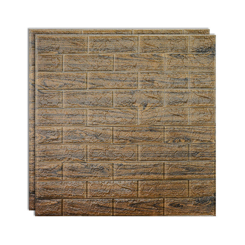 BowLift | 3D embossing interior wall panel self-adhesive square wall panel