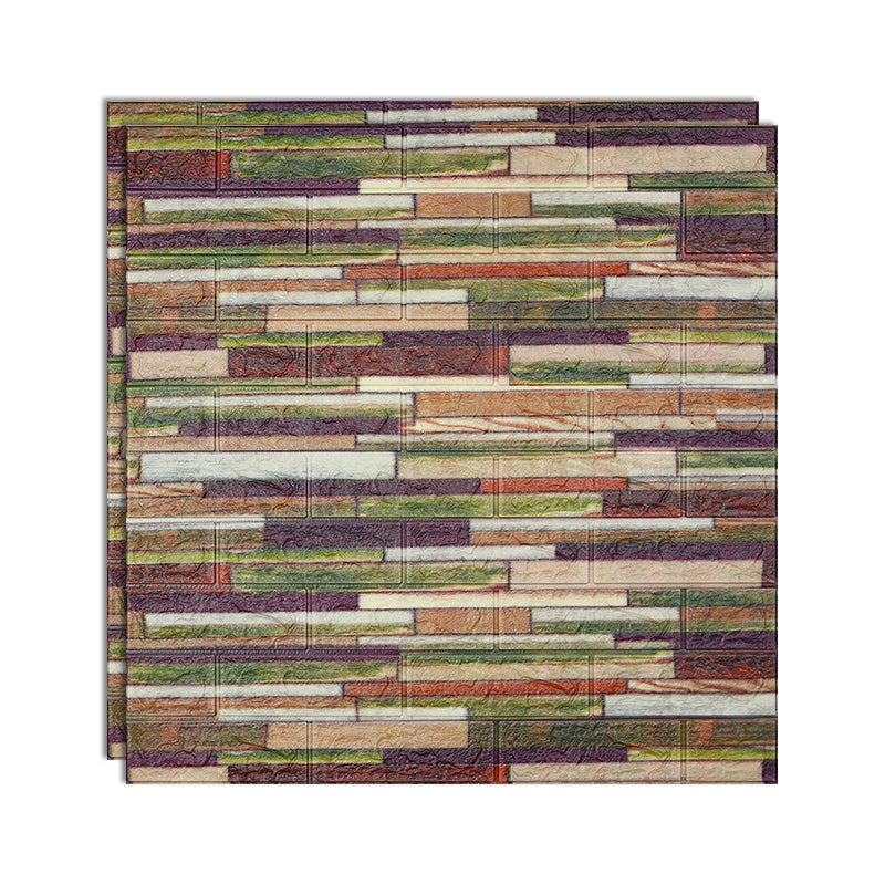 BowLift | 3D embossing interior wall panel self-adhesive square wall panel