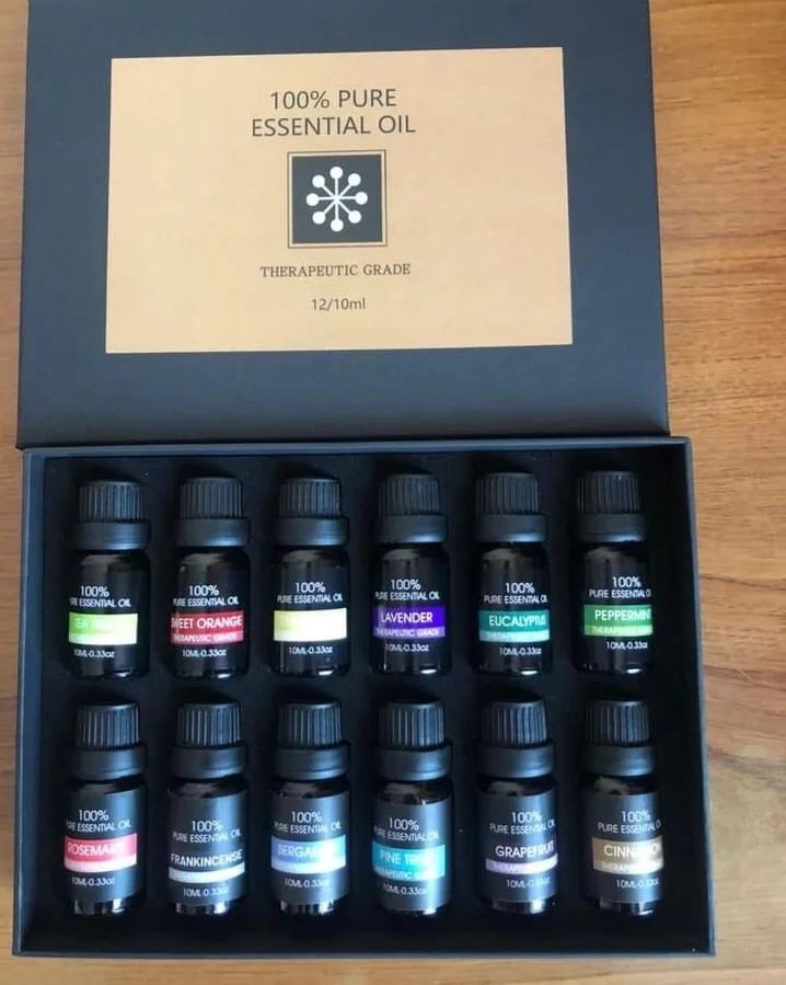 BowLift | Set Of 12 Pure Essential Oils Gift Set