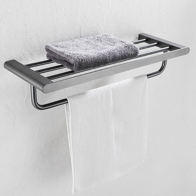 BowLift | 5-piece modern bathroom accessory set made of stainless steel with towel bar/robe hooks/paper holder