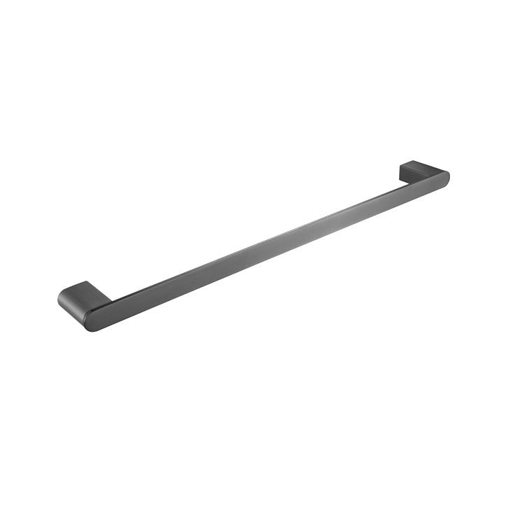 BowLift | 5-piece modern bathroom accessory set made of stainless steel with towel bar/robe hooks/paper holder