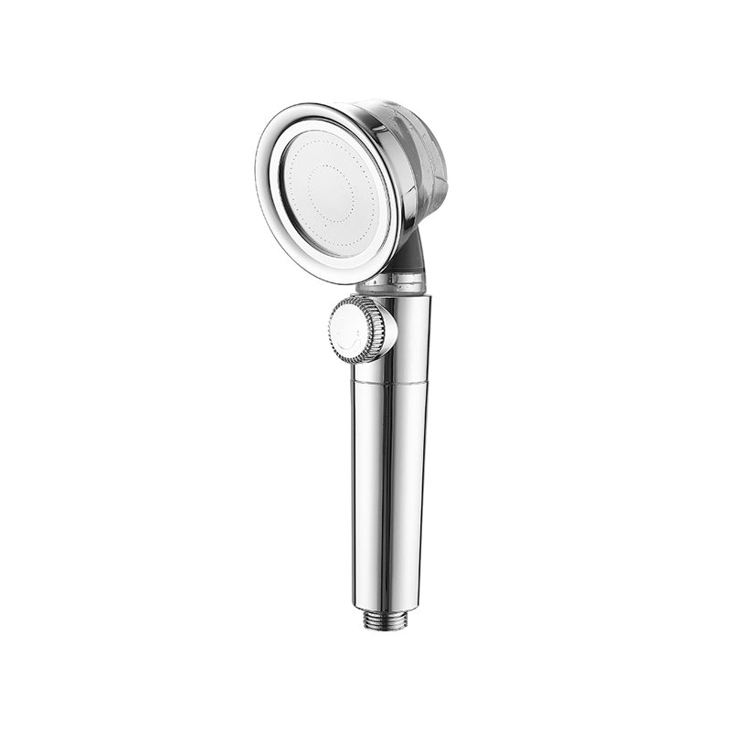 BowLift | Modern Standard Shower Head Round Metal Adjustable Spray Pattern Shower Head